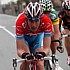 Frank Schleck in the lead of Milano - San Remo 2006 together with Moerenhout, Trenti and Reynes